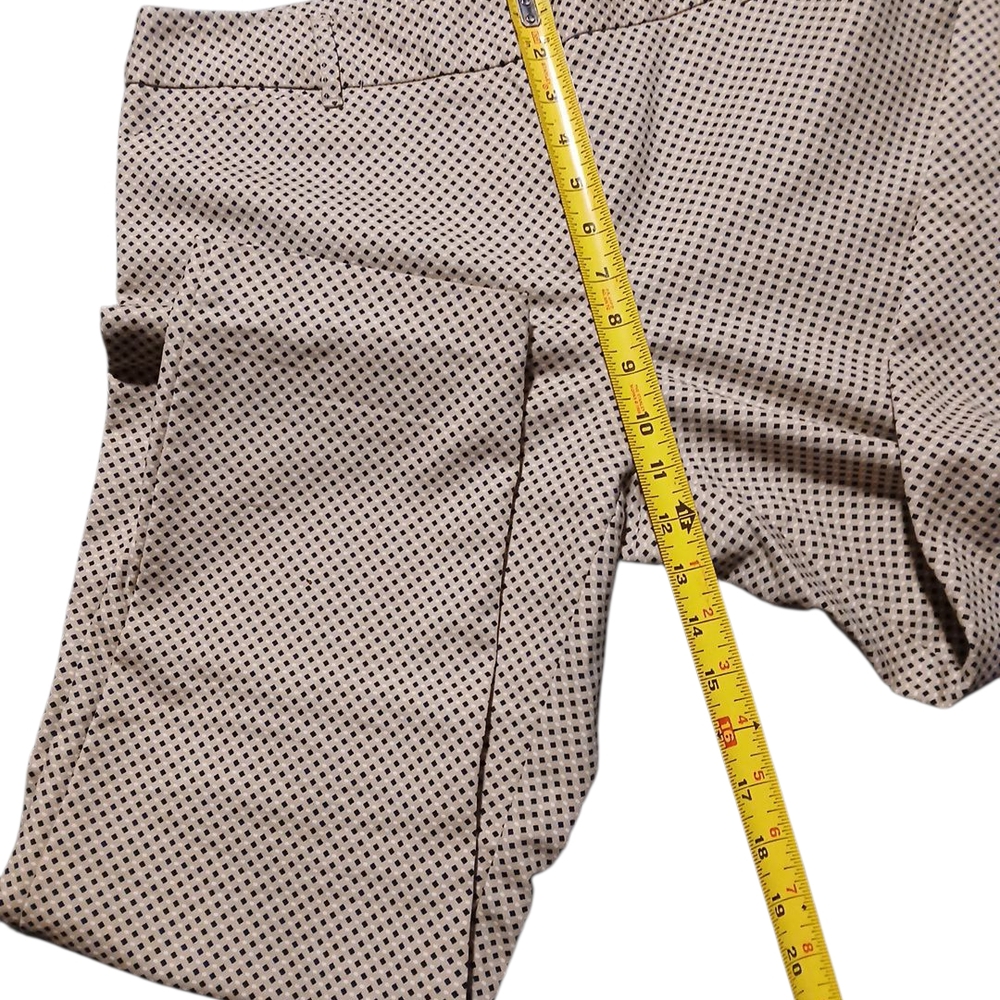 Liz Claiborne Women's Tan and Black Patterned Pants - Picture 6 of 7